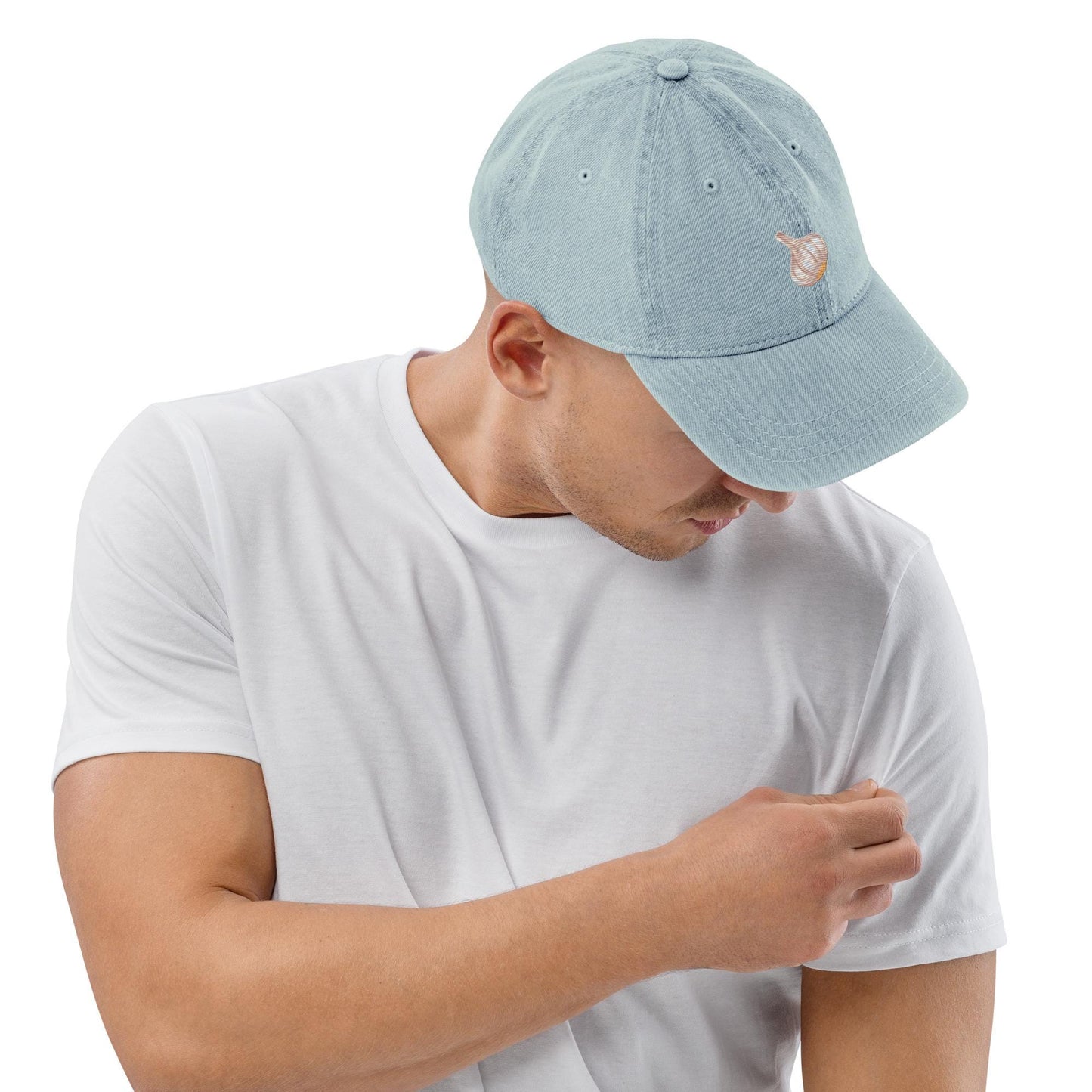 Garlic Bulb Denim Hat