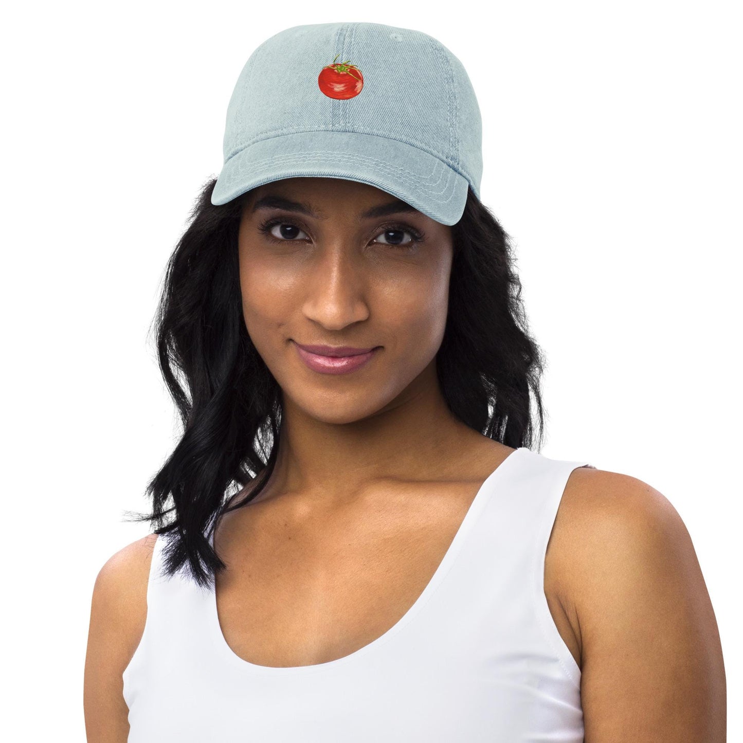 Tomato Denim Hat