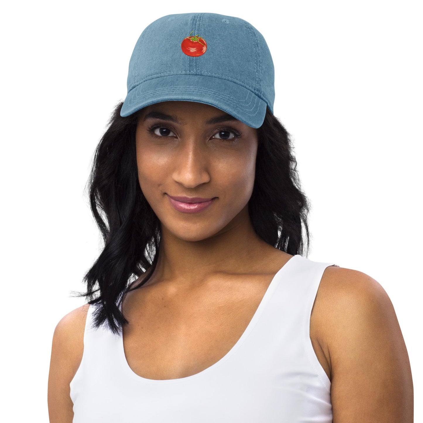 Tomato Denim Hat