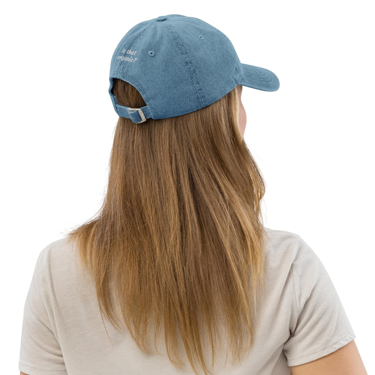 Crunchy Mama Hat, Dad Cap, Baseball cap, denim style hat, crunchy moms movement