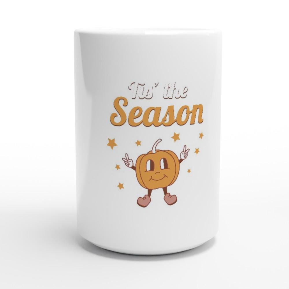 tis the season pumpkin 15oz Ceramic Mug