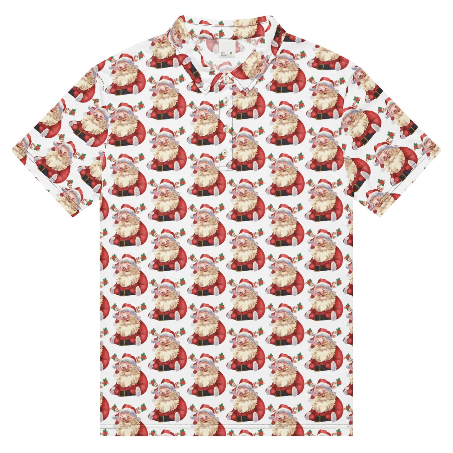 Vintage Santa Men’s slim fit polo