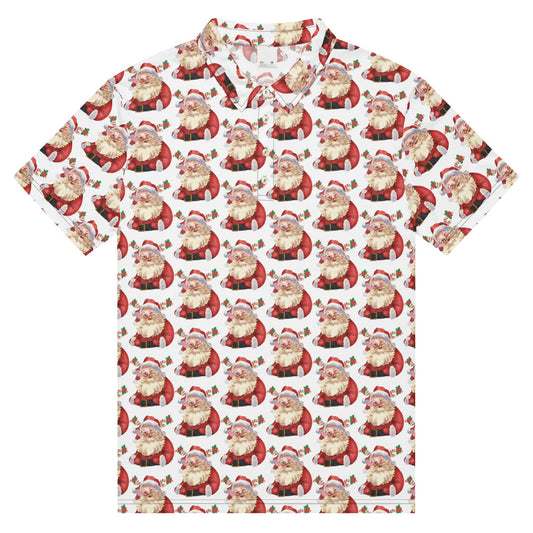 Vintage Santa Men’s slim fit polo