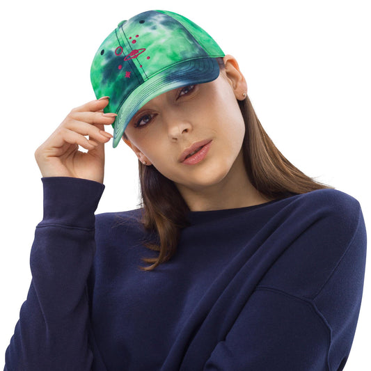 Outer Space Tie dye Baseball Hat