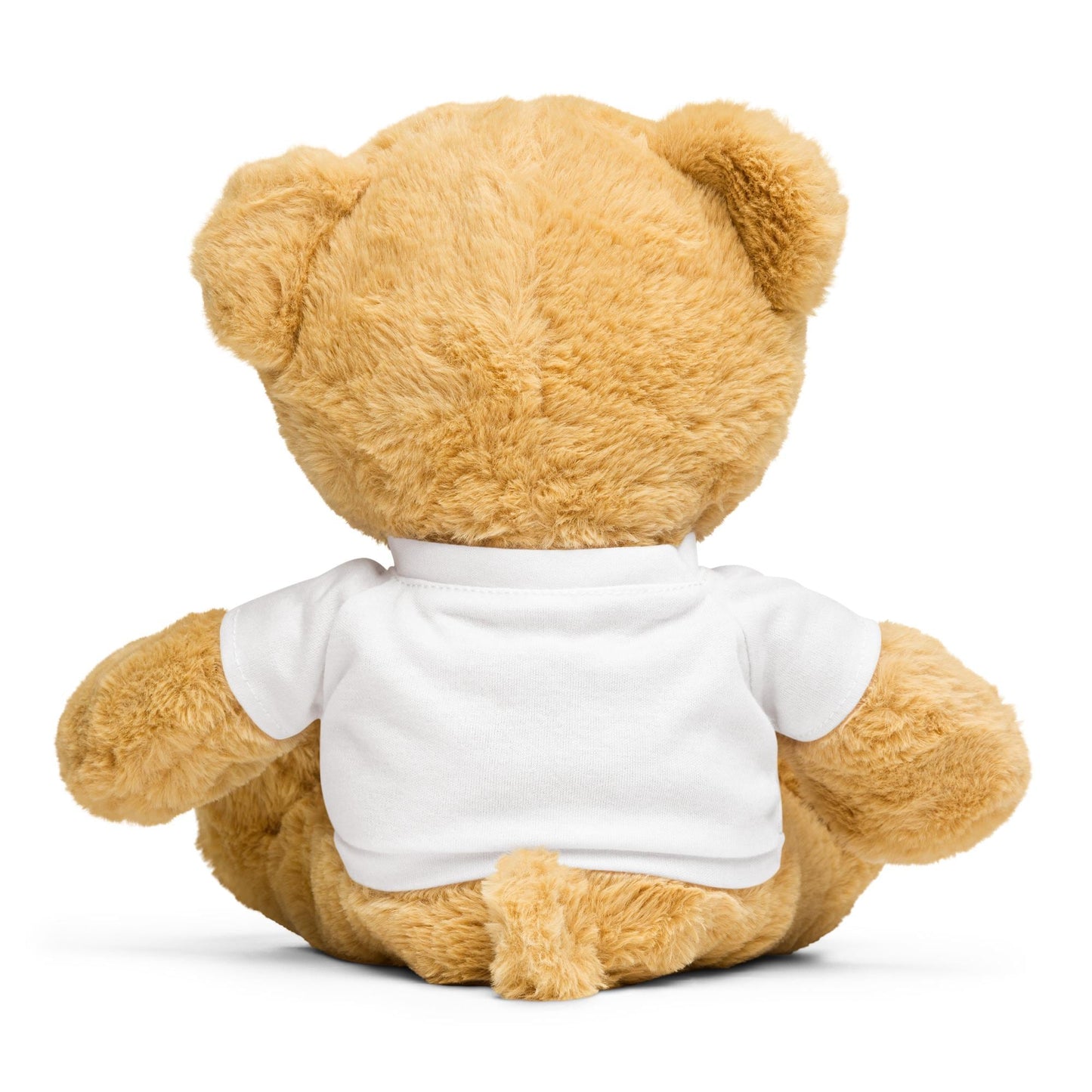 Custom Personalized, &quot;New to the crew&quot; Teddy bear with a t-shirt