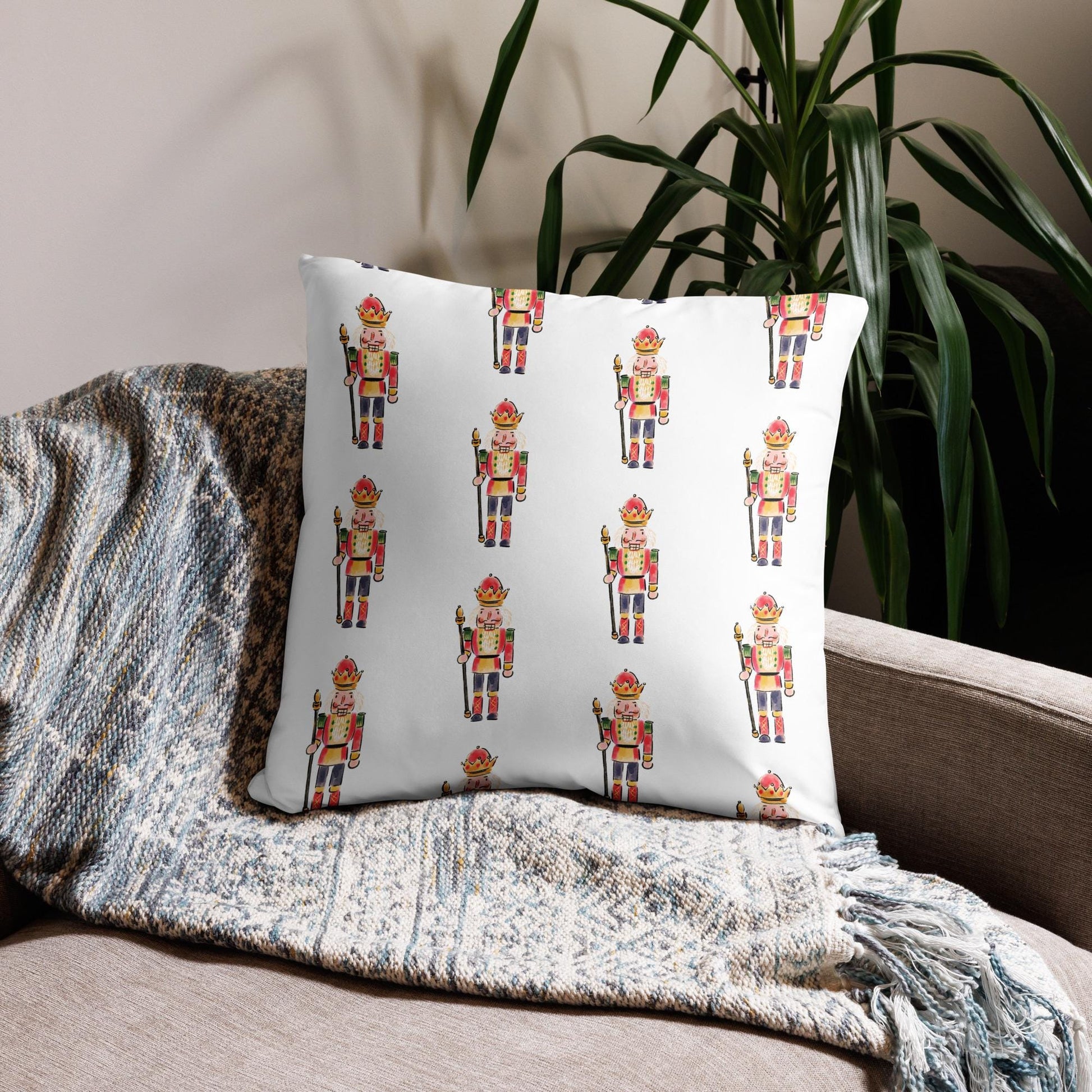 Nutcracker Accent Pillow