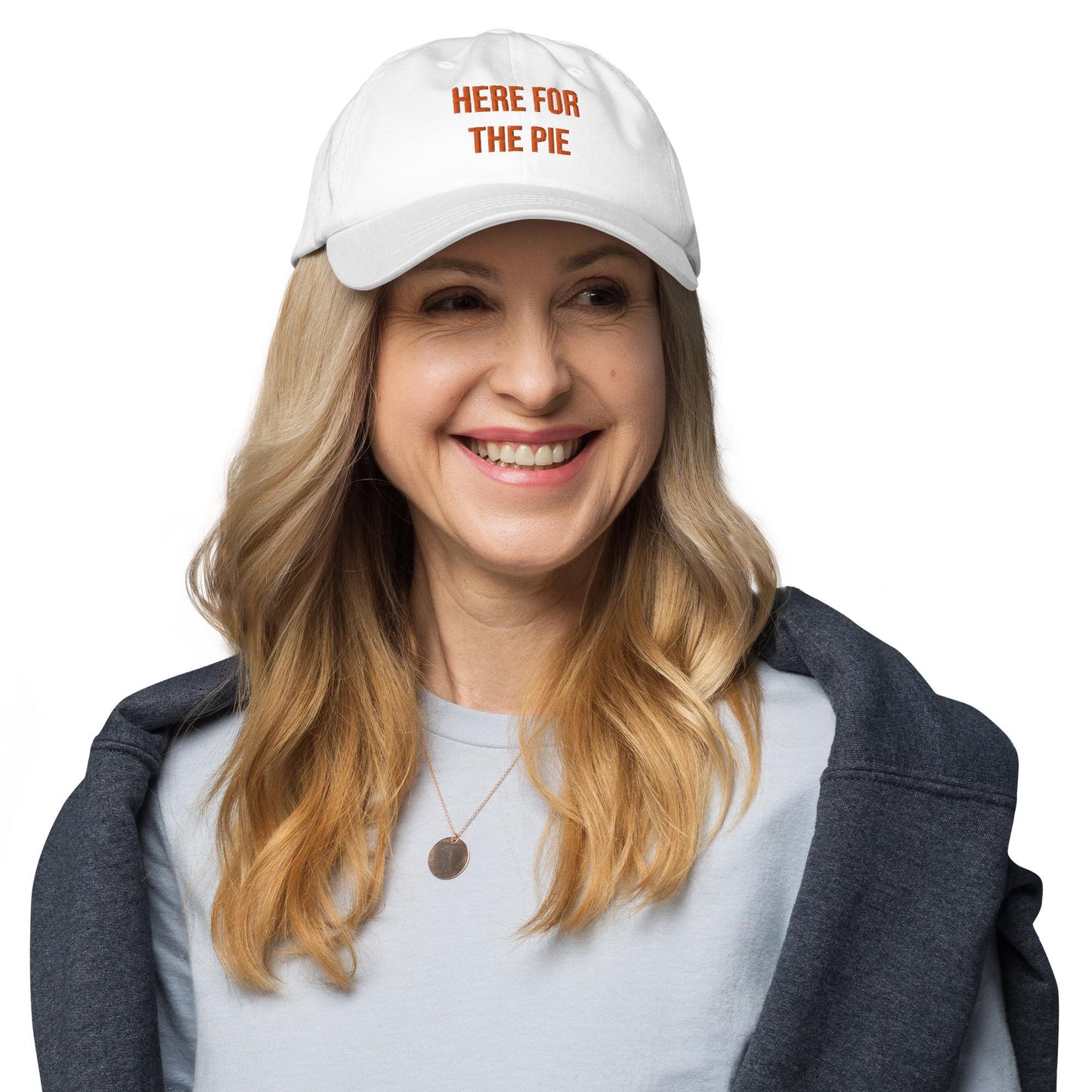 Here For The Pie Baseball Cap